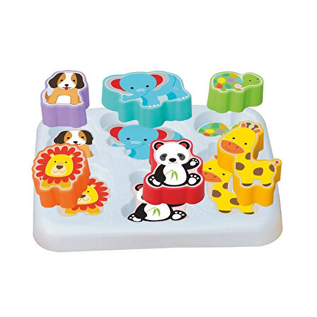 Eğitici Oyuncak 03431 Dede, Sevimli Hayvanlar Bultak Kız Erkek Çocuk Eğitici