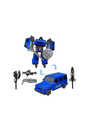 CEYLAN ADAM 5039 SUN-YFN-ROBOT TRANSFORMER POLICE-G/FAST FLAME 2R 2A