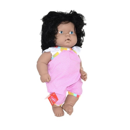 Eğlenceli Oyuncak 5108 Gamze Tombul, Konuşan Saçlı Bebek 40cm Kız Erkek Çocuk Eğitici Eğitici Oyun