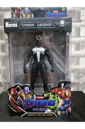 Eğitici Eğlenceli Çocuk Oyuncak Endgame Işıklı Figür 18Cm Venom