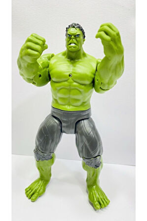Eğitici Öğretici Çocuk Oyuncaklar Avengers Hulk 175Cm Işıklı Eklemleri Hareketli Figür Oyuncak Karak