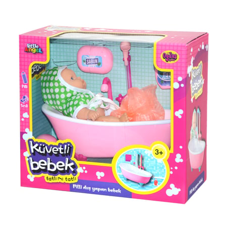 Öğretici Oyuncak 02605 Oydaş, Pilli Küvette Duş Yapan Bebek - 1adet Stokta Olan Gönderilir Kız Erkek Çocuk Eğitici Öğ