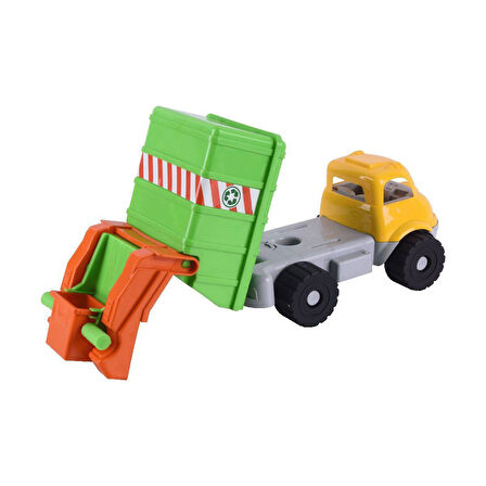 Kız Erkek Çocuk Oyuncak 4005 Zuzu Çöp Kamyonu Kız Erkek Çocuk Eğitici