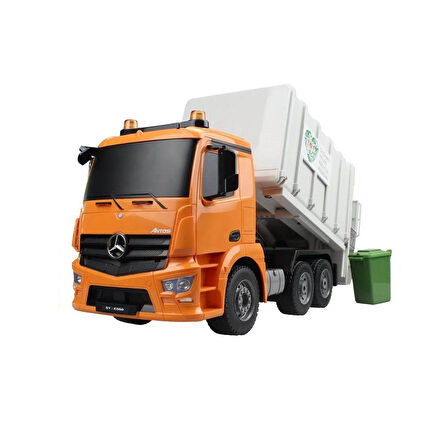 Eğitici Oyuncak E560-003 Kumandalı Şarjlı Çöp Kamyonu 1:20 Kız Erkek Çocuk Eğitici Eğitici Oyunc