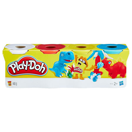 Eğitici Oyuncak B5517 Play-Doh 4'lü Hamur / +2 yaş Kız Erkek Çocuk Eğitici