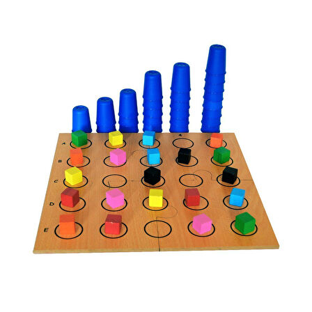 Kız Erkek Çocuk Oyuncak 5440 Redka, Rainbow Zeka ve Strateji Oyunu Kız Erkek Çocuk Eğitici Eğitici Oyunc