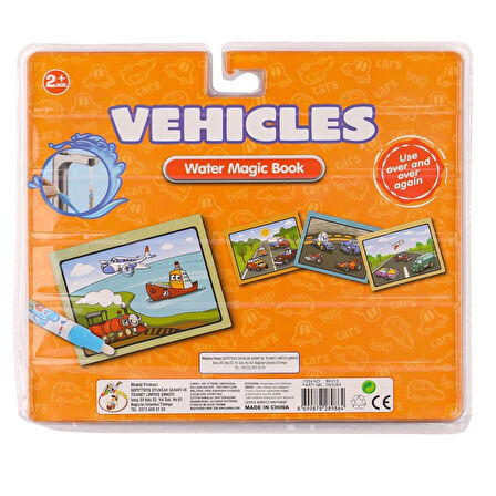 Eğlenceli Oyuncak BK001 Sihirli Boyama Kitabım -1adet Stokta Olan Gönderilir Kız Erkek Çocuk Eğiticil