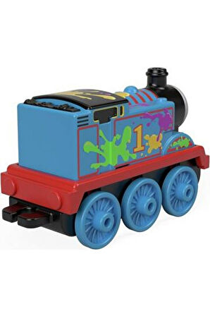 Eğitici Öğretici Çocuk Oyuncaklar Thomas Friends Track Master Paint Splat Thomas Tekli Tren Gck93