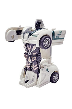 Eğitici Öğretici Çocuk Oyuncaklar Robota Dönüşen Bugatti Model Araba 1Adet