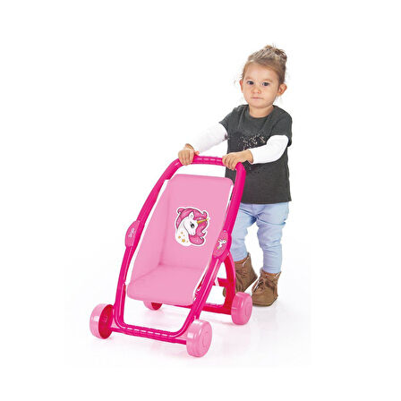 Eğitici Oyuncak 2559 Unicorn Puset -Dolu Kız Erkek Çocuk Eğitici