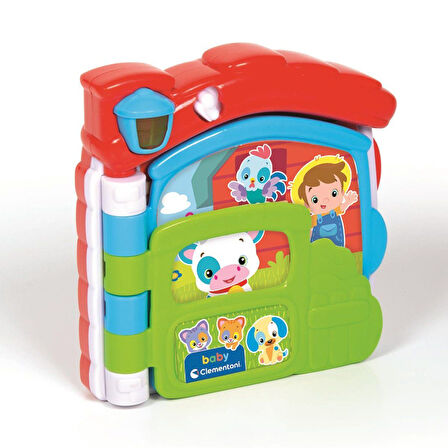 Öğretici Oyuncak 17652 Baby Clementoni - Bebek Kitabı +10 ay Kız Erkek Çocuk Eğitici Eğitici Oyun