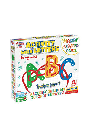 Kız Çocuk Oyuncak Erkek Çocuk Oyuncak 03673 Dede, Harflerle Aktivite - 140 parça Eğitici Oyuncaklar