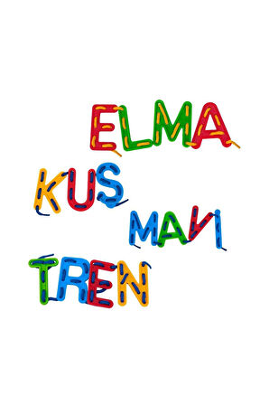 Kız Çocuk Oyuncak Erkek Çocuk Oyuncak 03673 Dede, Harflerle Aktivite - 140 parça Eğitici Oyuncaklar