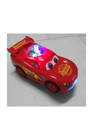 Eğitici Öğretici Çocuk Oyuncaklar Speed Racing Cars 3d Işıklı Sesli Oyuncak Araba