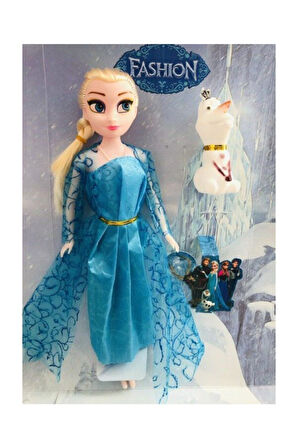 Öğretici Oyuncaklar Frozen Karlar Ülkesi Müzikli Et Bebek Olaf Lı Oyuncak 275Cm Kız Erkek Çocuk Oyun