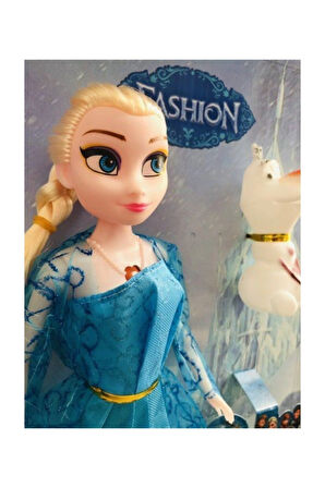 Öğretici Oyuncaklar Frozen Karlar Ülkesi Müzikli Et Bebek Olaf Lı Oyuncak 275Cm Kız Erkek Çocuk Oyun