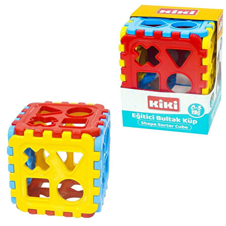 Eğlenceli Oyuncak AE-1010 Kiki, Eğitici Bultak Küp Kız Erkek Çocuk Eğitici