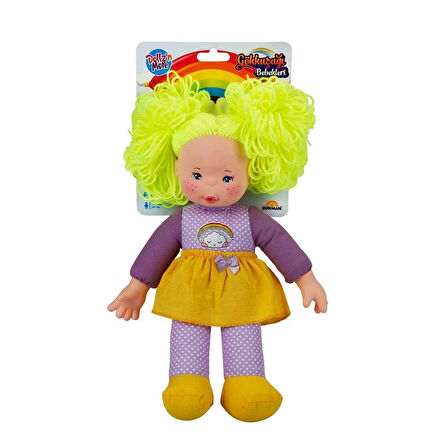 Kız Erkek Çocuk Oyuncak 30012 Gökkuşağı Bebekleri 35cm -Sunman - 1adet stokta olan renk gönderilir Kız Erkek Çocuk Eğitici Ö