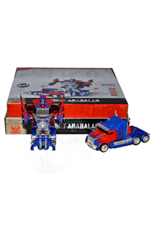 Eğitici Öğretici Çocuk Oyuncaklar Robot Olan Optimus Prime Çek Bırak