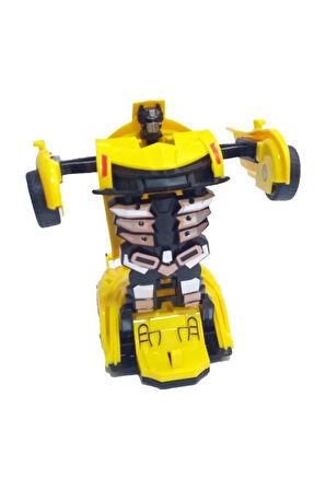 Eğitici Öğretici Çocuk Oyuncaklar Çek Bırak Robota Dönüşen Ferrari Arabalar