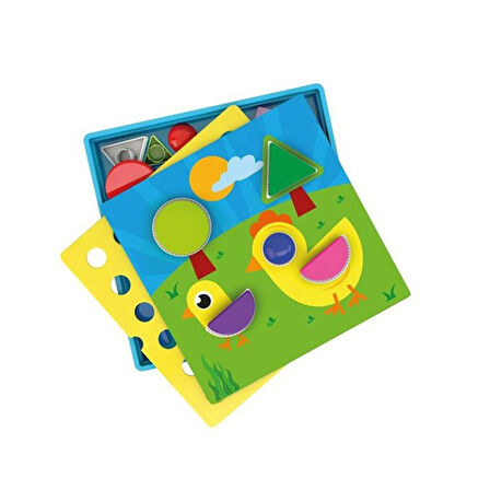 Öğretici Oyuncak 5306 KumToys, Şeklini Keşfet / +2 yaş Kız Erkek Çocuk Eğitici