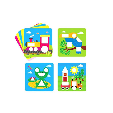 Öğretici Oyuncak 5306 KumToys, Şeklini Keşfet / +2 yaş Kız Erkek Çocuk Eğitici