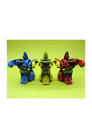 Eğitici Öğretici Çocuk Oyuncaklar Dönüşen Robot 8280