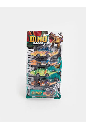 Eğitici Öğretici Çocuk Oyuncaklar 4'LÜ Oyuncak Dinazor Arabalar