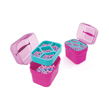 Kız Erkek Çocuk Oyuncak 03660 Frozen Sepetli Takı Seti ,Dede Kız Erkek Çocuk Eğitici