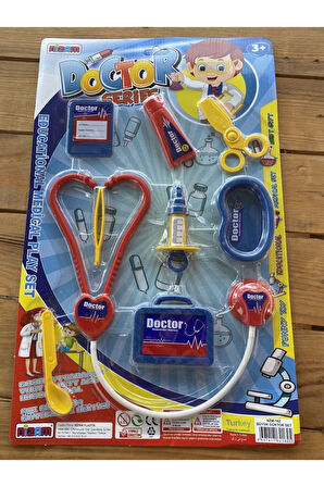 Eğitici Öğretici Çocuk Oyuncaklar Kartela Nzm 162 8 Parça Doktor Seti 808 Oyuncak Seti