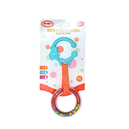 Kız Erkek Çocuk Oyuncak 4122 Zuzu Çıngıraklı Halka Kız Erkek Çocuk Eğitici