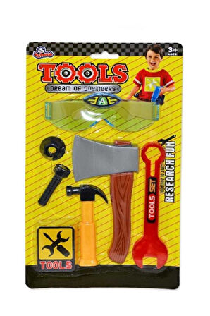 Eğitici Öğretici Çocuk Oyuncaklar Oyuncak Tamir Seti 6 Parça