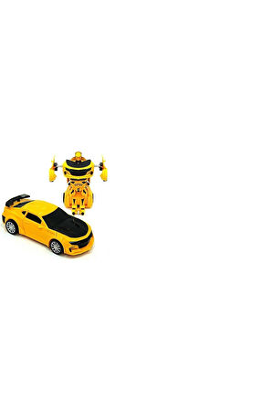 Eğitici Öğretici Çocuk Oyuncaklar Bumblebee Optimus Prime Robota Dönüşen Çek Bırak Oyuncak Araba İki