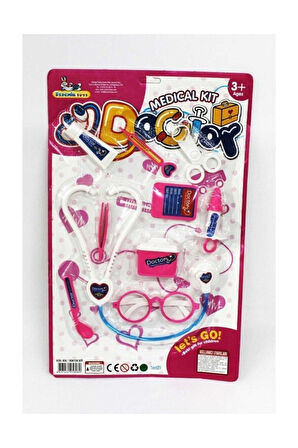 Eğitici Öğretici Çocuk Oyuncaklar Kartela Doktor Seti