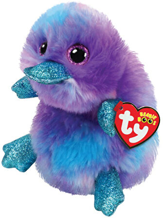 Kız Erkek Çocuk Oyuncak TY Beanie Boos Plutypus Zappy Peluş 15cm Kız Erkek Çocuk Eğitici
