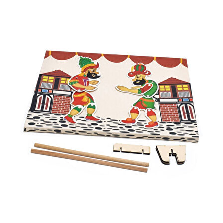 Eğitici Oyuncak 5242 Hacivat ve Karagöz -Redka Kız Erkek Çocuk Eğitici