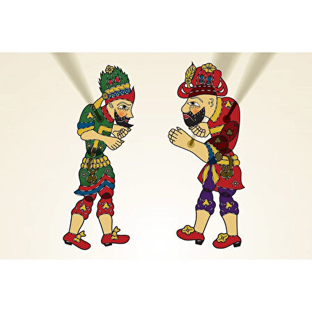 Eğitici Oyuncak 5242 Hacivat ve Karagöz -Redka Kız Erkek Çocuk Eğitici