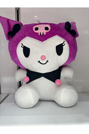 Eğitici Öğretici Çocuk Oyuncaklar Kuromi Peluş Oyuncak 30Cm