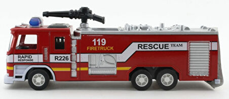 Kız Erkek Çocuk Oyuncak Çek Bırak Metal Söndürücü İtfaiye 632-7 Kız Erkek Çocuk Eğiticil