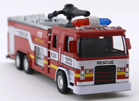 Kız Erkek Çocuk Oyuncak Çek Bırak Metal Söndürücü İtfaiye 632-7 Kız Erkek Çocuk Eğiticil