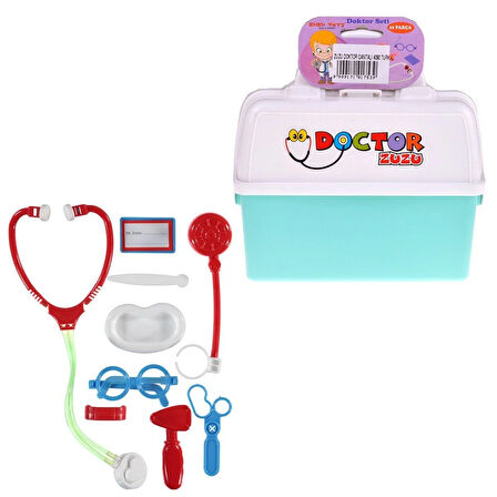 Öğretici Oyuncak 4090 Zuzu Çantalı Doktor Seti Kız Erkek Çocuk Eğitici