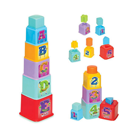 Öğretici Oyuncak 03464 KARE BULTAK Kız Erkek Çocuk Eğitici