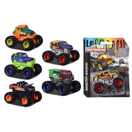 Eğlenceli Oyuncak 212057257 Renk Değiştiren Monster Rockerz - 1adet fiyatıdır Kız Erkek Çocuk Eğitici