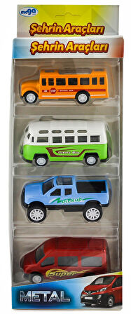 Kız Erkek Çocuk Oyuncak Die Cast Araçlar 8702 Kız Erkek Çocuk Eğitici