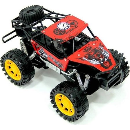 Eğitici Oyuncak Rock Crawler Metal Büyük Sürtmeli Arazi Aracı Kırmızı Kız Erkek Çocuk Eğitici Eğ