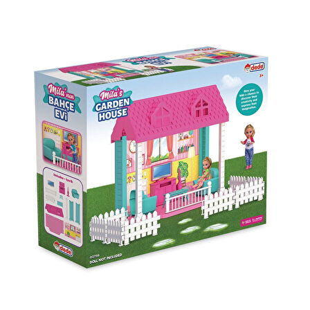 Eğlenceli Oyuncak 03756 Milanın Bahçe Evi -Dede Kız Erkek Çocuk Eğitici