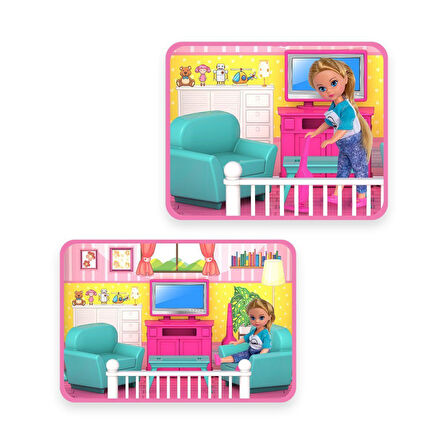 Eğlenceli Oyuncak 03756 Milanın Bahçe Evi -Dede Kız Erkek Çocuk Eğitici