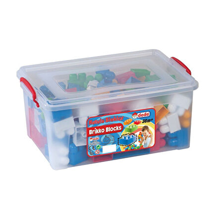 Eğlenceli Oyuncak 01328 Kutulu Bloklar No:4 / 250 Parça / +3 yaş Kız Erkek Çocuk Eğitici Eğitici O