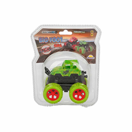 Eğitici Oyuncak Maxx Wheels Big Foot 4x4 Sürtmeli Araba -86841 - 1adet stokta olan gönderilir Kız Erkek Çocuk Oyunca