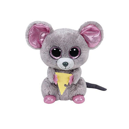 Kız Erkek Çocuk Oyuncak TY36192 Peluş Squeaker Mouse With Cheese Reg Kız Erkek Çocuk Eğitici Eğitici Oyu